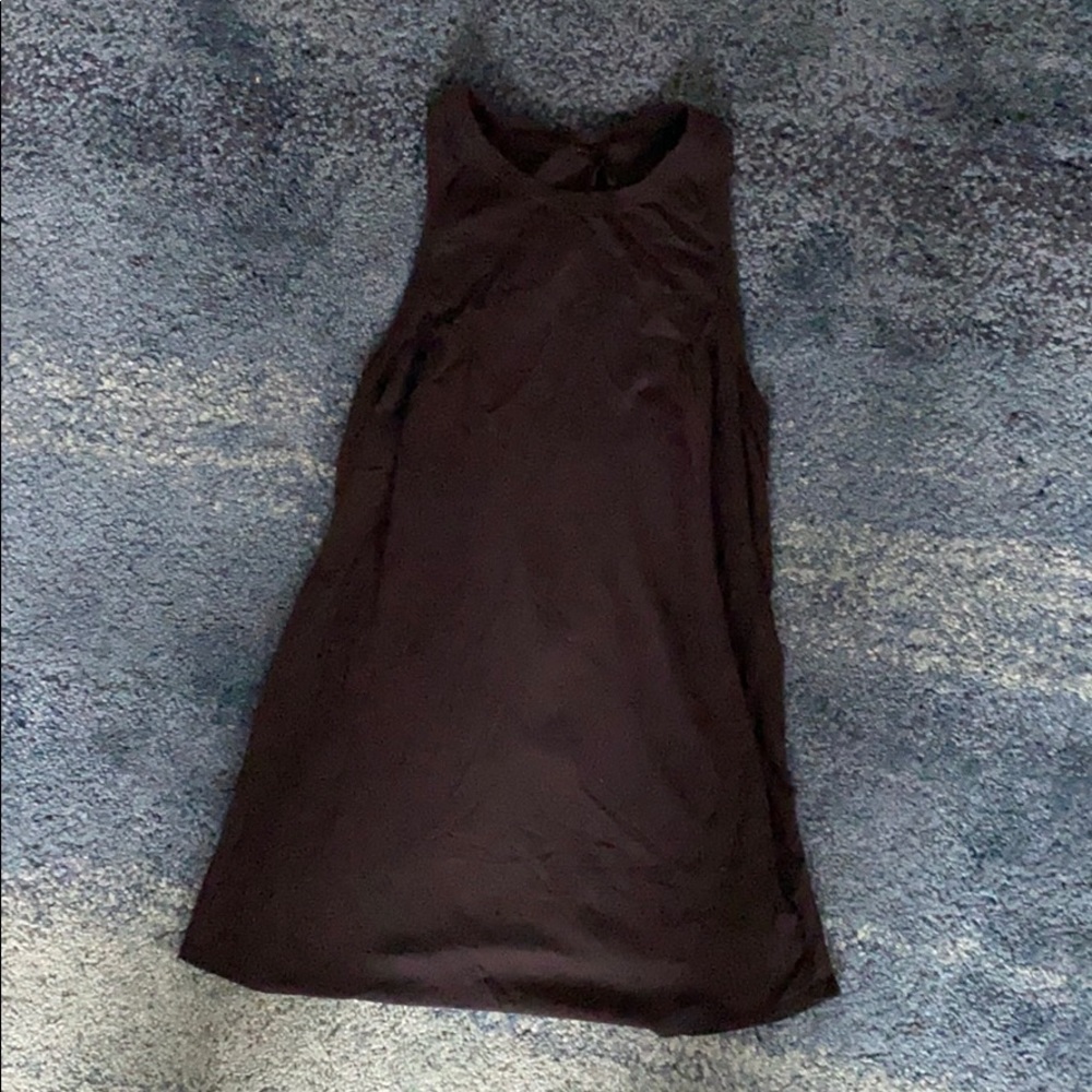 Lululemon Tie-Back Black Tank